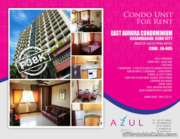 1st picture of 3 BR WITH AIRCON For Rent in Cebu, Philippines