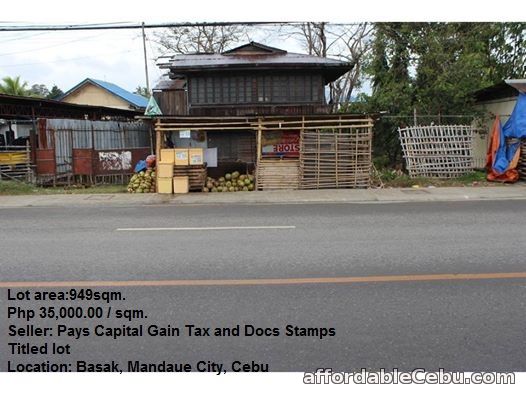 1st picture of Commercial Lot in Basak Mandaue, Cebu, Philippines For Sale in Cebu, Philippines
