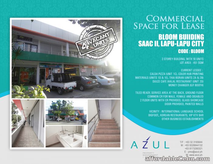 1st picture of COMMECIAL SPACE FOR LEASE near BIGFOOT Mactan For Rent in Cebu, Philippines