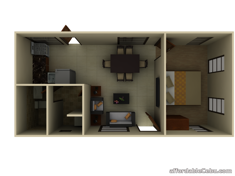 1 br cebu condo unit for sale in the courtyards at brookridge cebu city