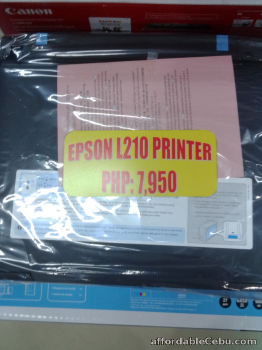 1st picture of printer epson l210 with ciss For Sale in Cebu, Philippines