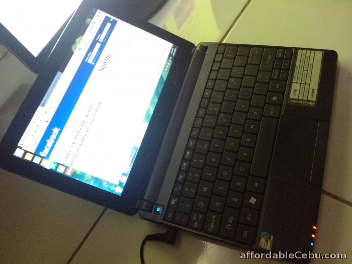 4th picture of Work online anywhere with Gateway LT40 Netbook For Sale in Cebu, Philippines