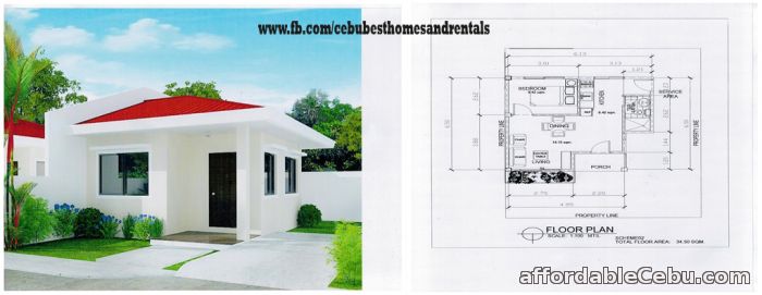 4th picture of affordable house and lot 10 years to pay at zero interest-Precious Valley HOmes For Sale in Cebu, Philippines