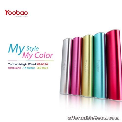 3rd picture of ALL Genuine YOOBAO MAGIC WAND Power Bank for all mobile needs @ Cebu Ink-Toner Well For Sale in Cebu, Philippines