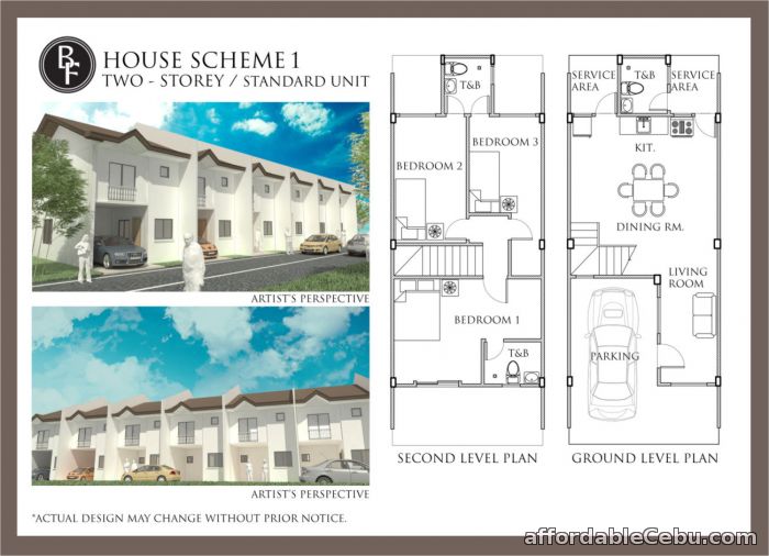 1st picture of MODEL UNIT 2 House and Lot Subdivision For Sale in Cebu @ Bf City Homes 2 For Sale in Cebu, Philippines