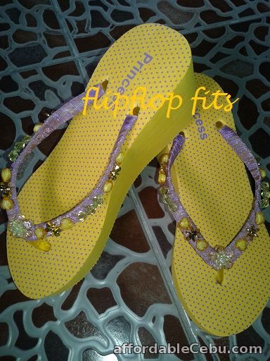 1st picture of Beaded and fancy flipflops For Sale in Cebu, Philippines