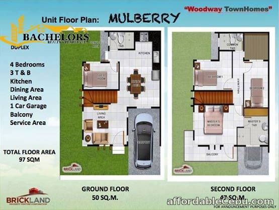 2nd picture of two story duplex near south road properties For Sale in Cebu, Philippines