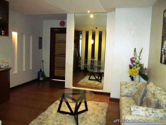 1st picture of fully furnished studio type condominium in ayala apple one For Rent in Cebu, Philippines
