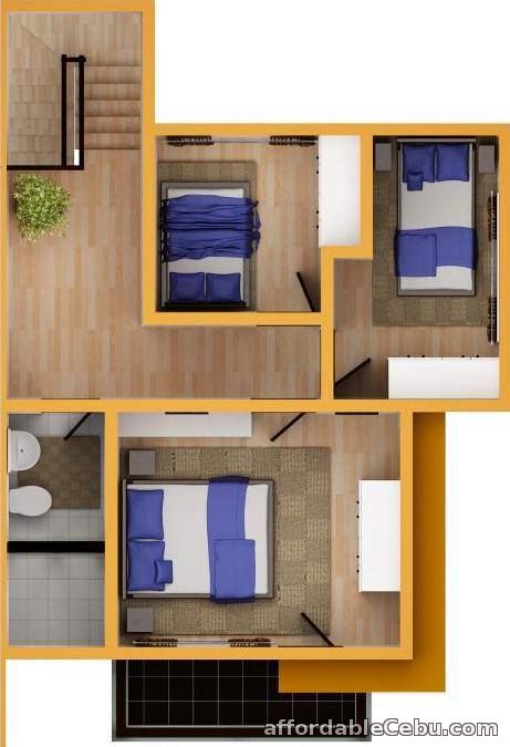 3rd picture of two storey duplex for sale calisto model For Sale in Cebu, Philippines