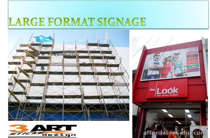 4th picture of MERCHANDISING NEEDS(SIGNAGES; LIGHTED SIGNAGES; LARGE FORMAT PRINT; others) Offer in Cebu, Philippines