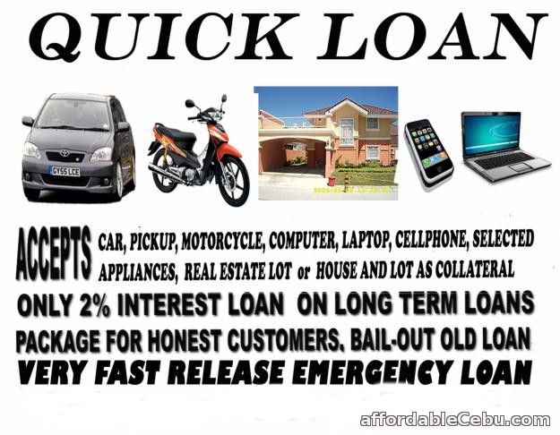 1st picture of Quick Loan  FAST RELEASE Offer in Cebu, Philippines