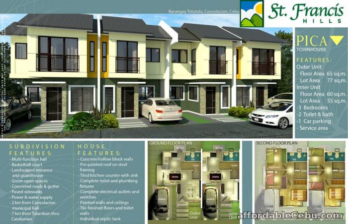 1st picture of ST. FRANCIS HILLS, Consolacion - Price Starts at 1.8M For Sale in Cebu, Philippines