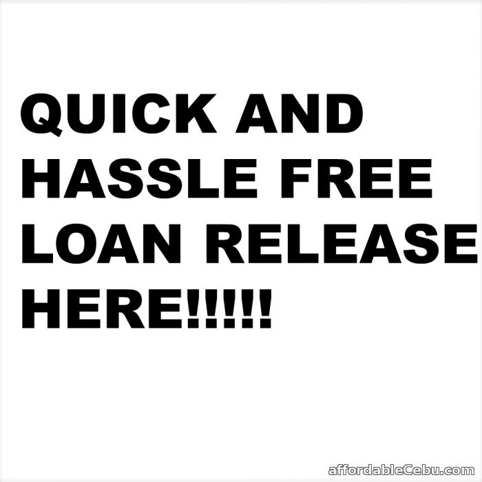 1st picture of Quick Loan  FAST RELEASE Offer in Cebu, Philippines