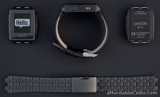 4th picture of Pebble Steel Smartwatch For Sale in Cebu, Philippines