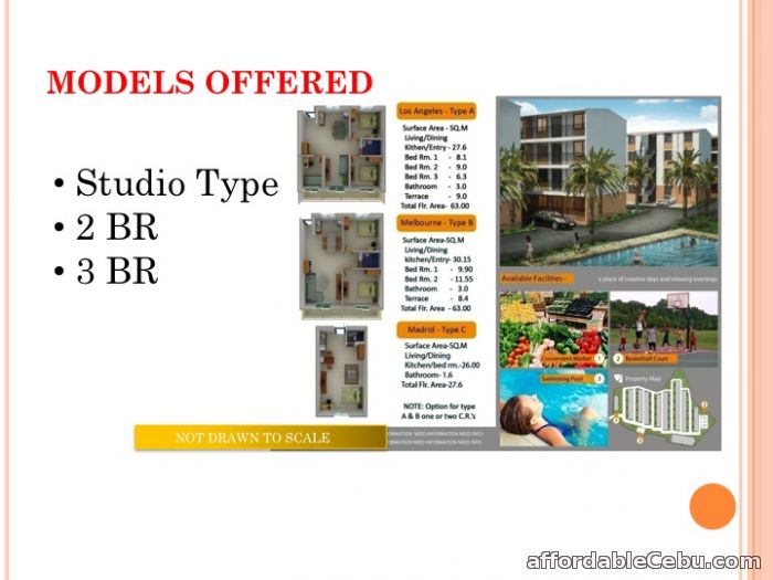 3rd picture of Affordable 3 BR 1 T&B Condominium Unit For Sale For Sale in Cebu, Philippines