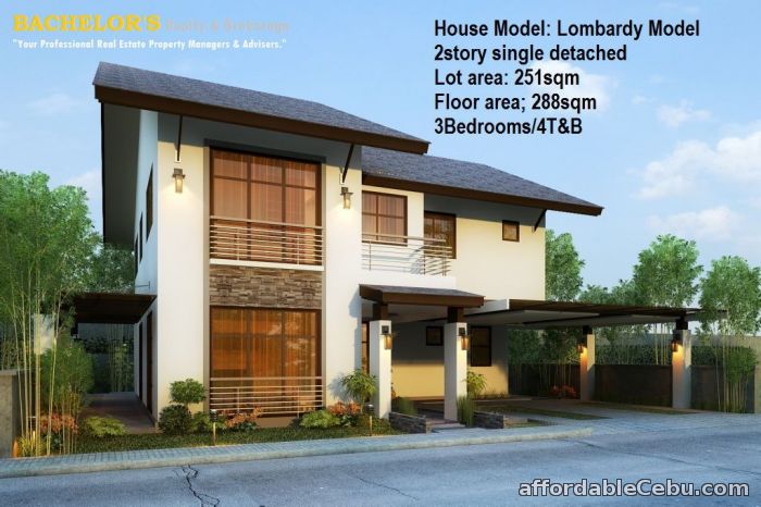 2nd picture of 3BR 4T&B Mactan ASTELE House and Lot for Sale Lombardy Model For Sale in Cebu, Philippines