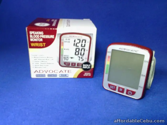 1st picture of Talking Wrist Digital BP Monitor For Sale in Cebu, Philippines