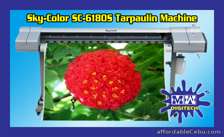1st picture of SKY-COLOR SC-6180S EPSON DX5 HEAD TARPAULIN MACHINE For Sale in Cebu, Philippines