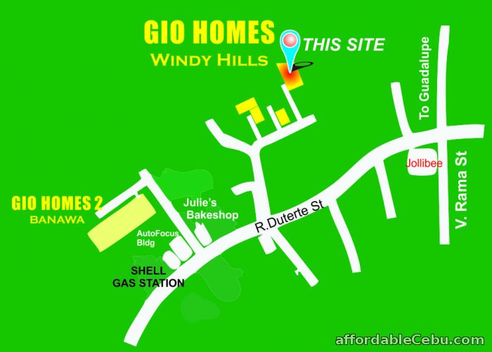 3rd picture of Affordable House and Lot in Gio Homes Windy Hills Banawa, Cebu City For Sale in Cebu, Philippines