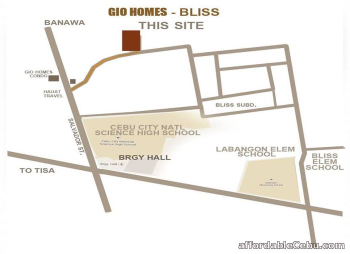 3rd picture of Pre-Selling Townhouse Unit in Gio Homes Bliss-Labangon, Cebu City For Sale in Cebu, Philippines
