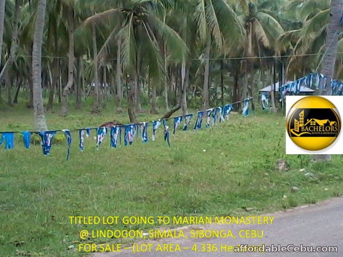 1st picture of For Sale TITLED LOT going to MONGHI Lindogon,Simala For Sale in Cebu, Philippines