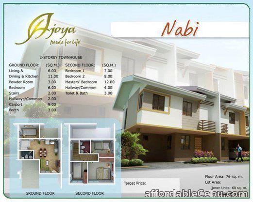 1st picture of 2 Storey Townhouse with 4 Br at Cordova Cebu 09324592312 For Sale in Cebu, Philippines