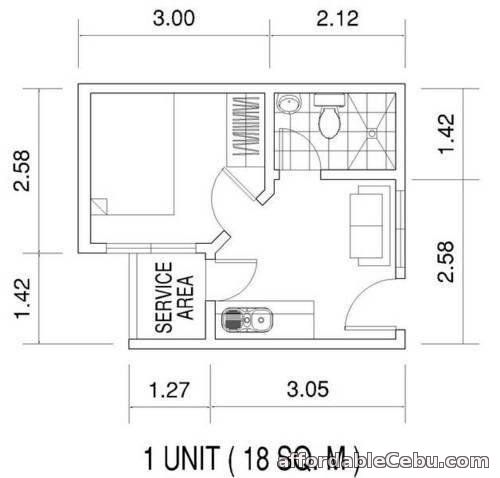 3rd picture of Ready For Occupancy Studio Unit Condominium Cebu City For Sale in Cebu, Philippines