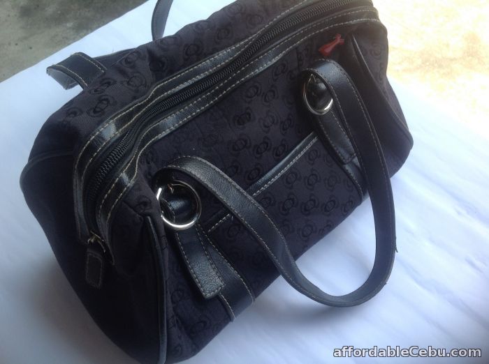 2nd picture of Used Black Hand Bag Excellent Condition For Sale in Cebu, Philippines