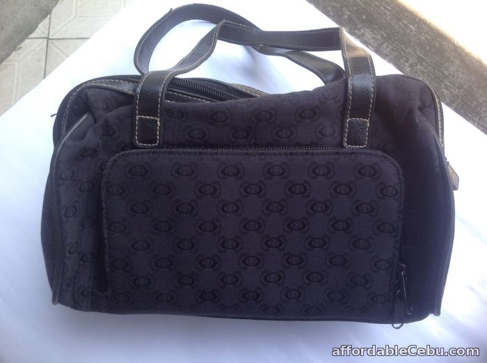 3rd picture of Used Black Hand Bag Excellent Condition For Sale in Cebu, Philippines