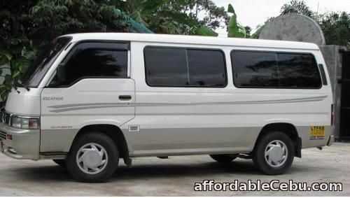 1st picture of Van Rental for Rent For Rent in Cebu, Philippines