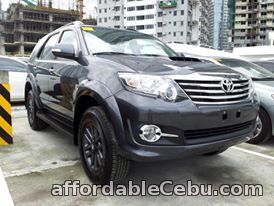 1st picture of All New Toyota Fortuner 4x2 G DSL MT - Summer Low Down Promo For Sale in Cebu, Philippines