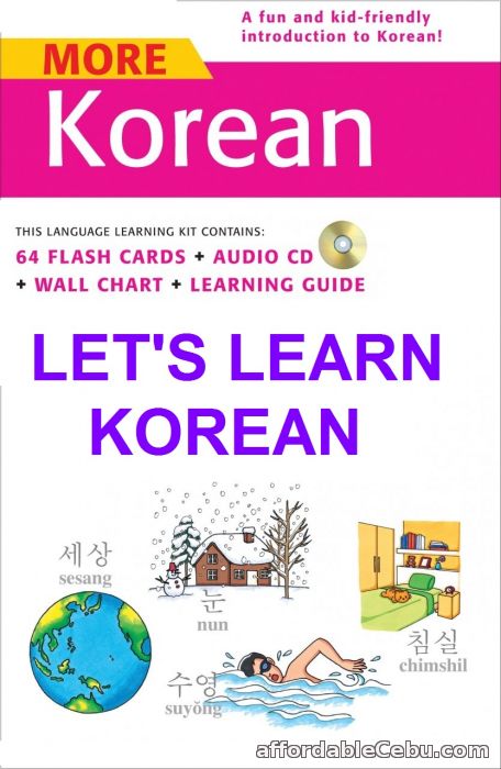 1st picture of 한국어를 배우 LEARN KOREAN LANGUAGE  80  HOURS TESDA ACCREDITED AND 40 HRS TRAINING Offer in Cebu, Philippines