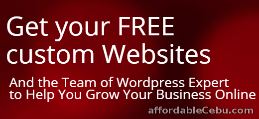 1st picture of FREE Website Design and Development Offer in Cebu, Philippines