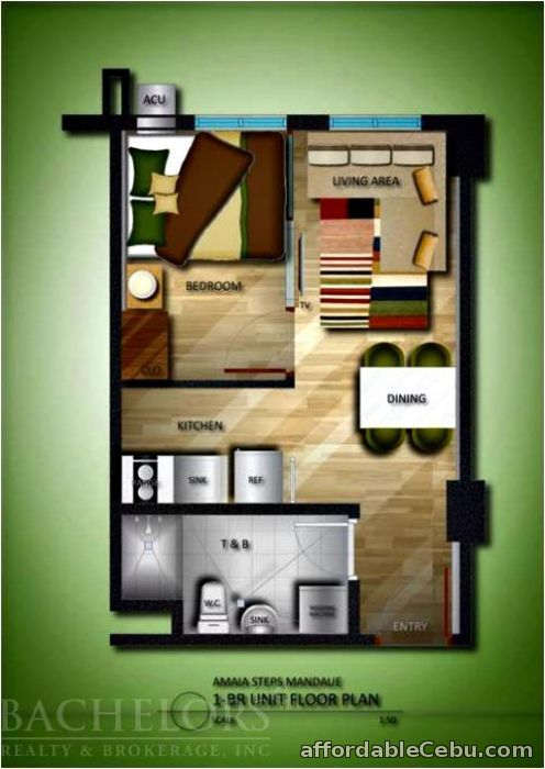 4th picture of Amaia Steps Mandaue, 1 Bedroom condo unit for sale at Mandaue City 09324592312 For Sale in Cebu, Philippines