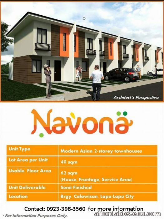 1st picture of Navona Subdivision in Calawisan Lapu-lapu City 09233983560 For Sale in Cebu, Philippines