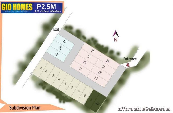 4th picture of 2.5M House and Lot for Sale in Gio Homes AS Fortuna, Mandaue City For Sale in Cebu, Philippines