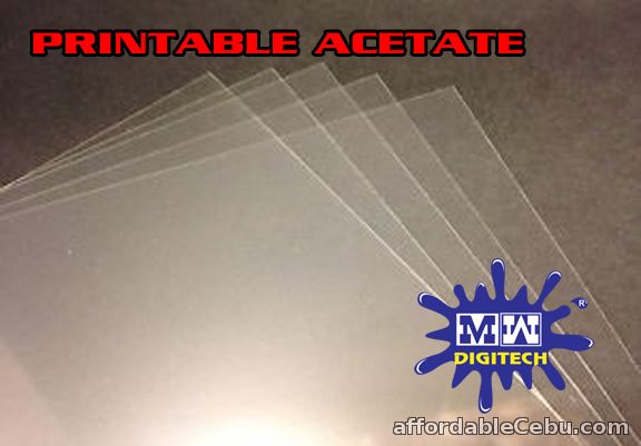 1st picture of AGFA PRINTABLE ACETATE INKJET FRIENDLY A4 P110.00 PACK For Sale in Cebu, Philippines