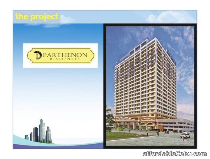 1st picture of Parthenon Residences fronting Robinson Galleria Cebu For Sale in Cebu, Philippines