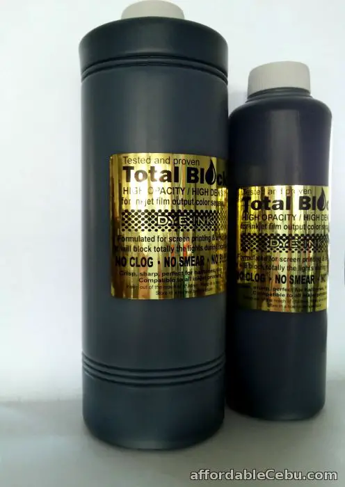 2nd picture of "TOTAL BLOCK" dye ink For Sale in Cebu, Philippines