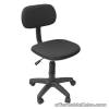 OC-121P Ergodynamic Staff Chair swivel base black fabric