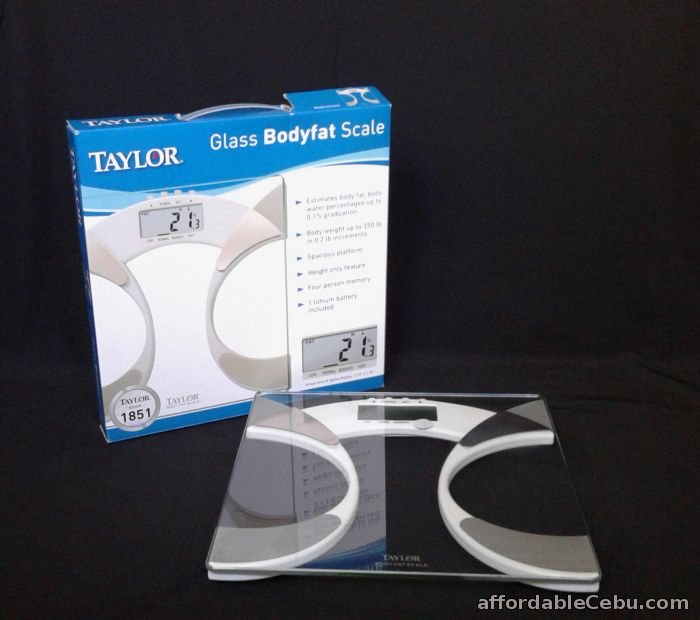 1st picture of TAYLOR 5741F BODY FAT AND BODY WATER WEIGHING SCALE For Sale in Cebu, Philippines