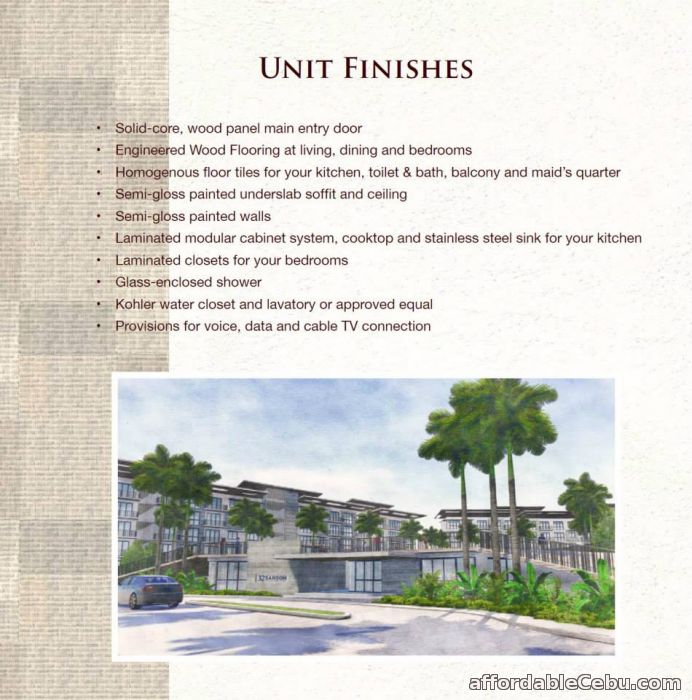 4th picture of 32 Sanson condominium one bedroom Lahug Cebu City For Sale in Cebu, Philippines