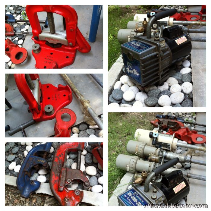 1st picture of JB" Vacuum Pump / Pipe Cutter Rigid / Grease Pump / Ridgid Bench yoke / Ridgid Post Vise For Sale in Cebu, Philippines