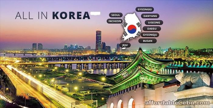 1st picture of KOREA ALL-IN PACKAGE 2016! For Sale in Cebu, Philippines