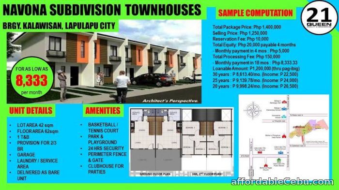 1st picture of Super Affordable!! House and Lot For Sale For Sale in Cebu, Philippines
