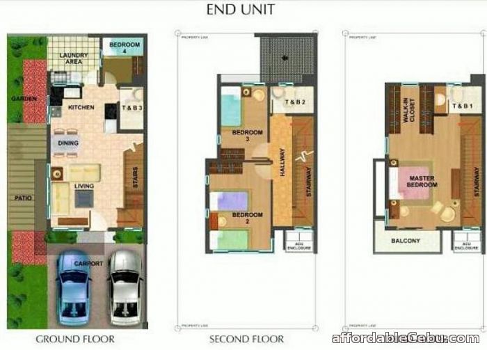 2nd picture of For Sale 3-Storey Townhouse in Capitol Cebu 29,833/month For Sale in Cebu, Philippines