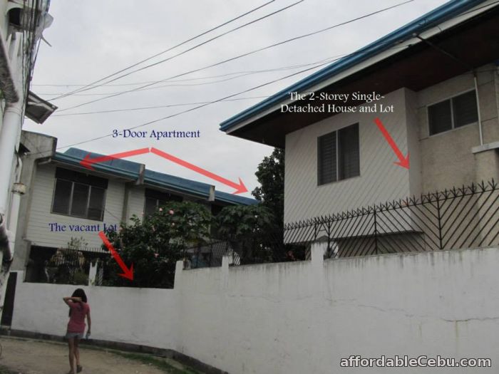 2nd picture of 3-Door Apartment For Sale with House & Lot For Sale in Cebu, Philippines