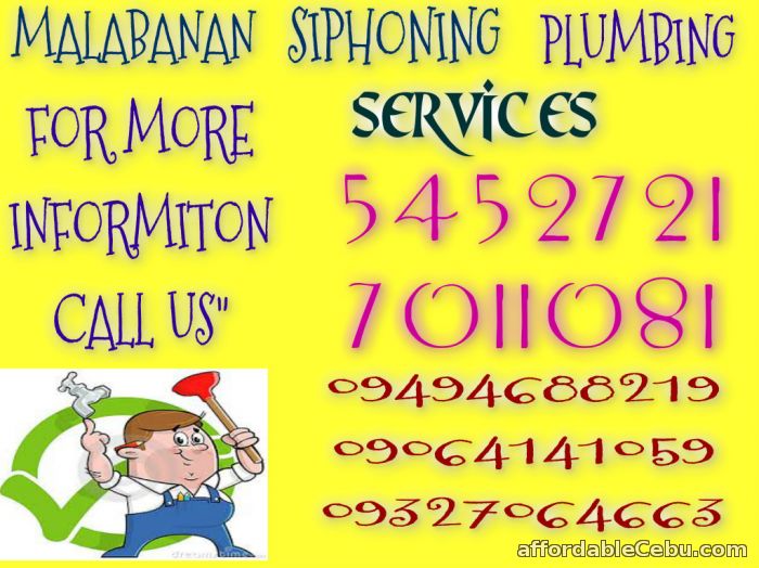 1st picture of RTJ MALABANAN SIPHONING SERVICES 7011081/09064141059 Offer in Cebu, Philippines