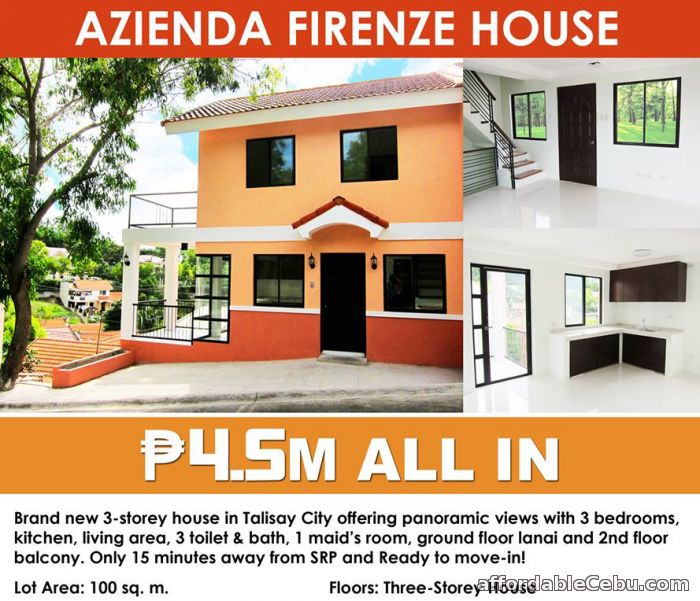 1st picture of For Sale 3 Storey Elegant House in Talisay City Cebu For Sale in Cebu, Philippines