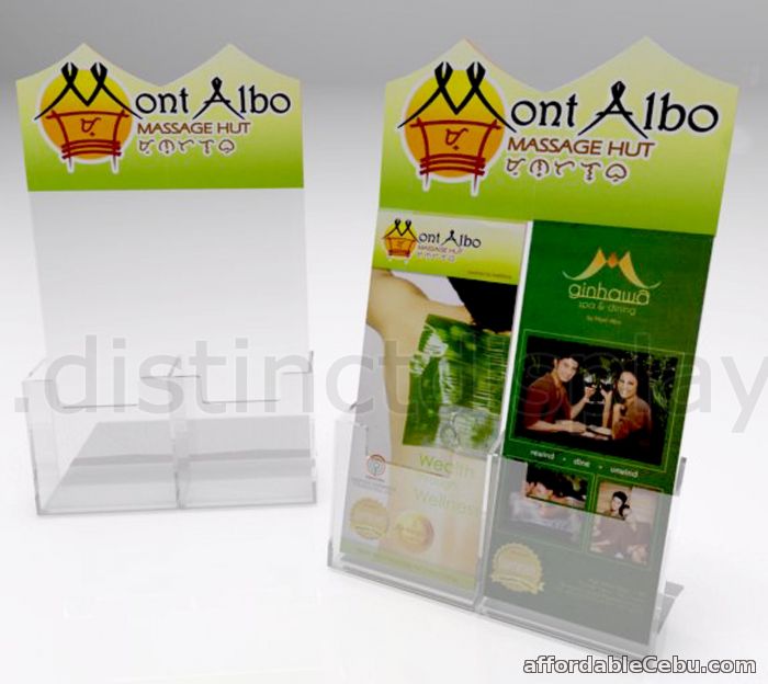 5th picture of Acrylic Brochure Holder  / Poster Holder / Magazine Holder / Poster Holder / Flyer Holder For Sale in Cebu, Philippines